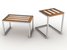 sunteak nautica coffee side table teak corian low 01